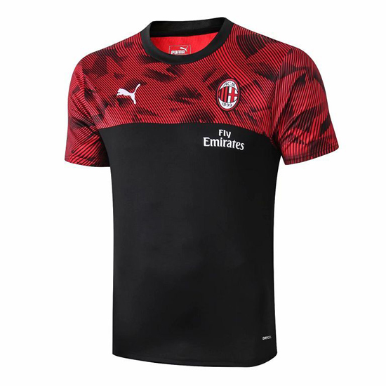 Allenamento Milan 2019/2020 Nero e Rosso - Clicca l'immagine per chiudere